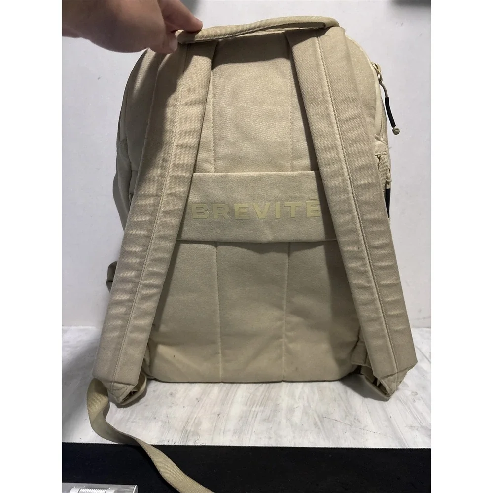 Brevite The Jumper Camera Backpack Beige Travel Photography Laptop Bag 16 inch